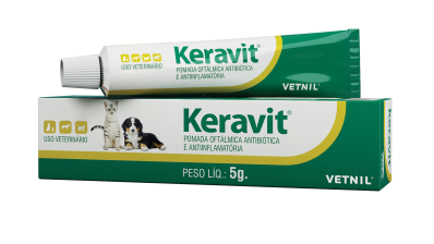 Pomada Oftalmológica Vetnil - Keravit 5g