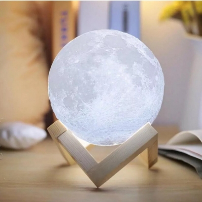 Luminária Lua 3 Iluminações 17x13x13cm