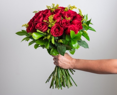 Buquê de 36 Rosas Vermelhas 