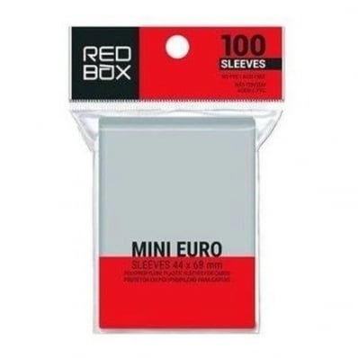 SLEEVES REDBOX MINI EURO - 44 X 68 MM