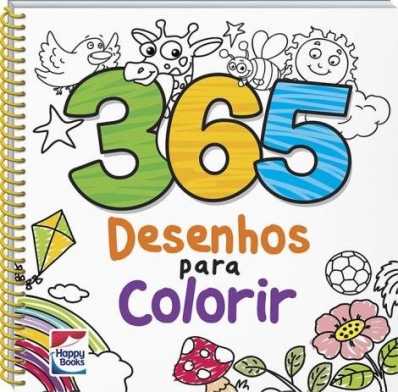 365 desenhos para colorir