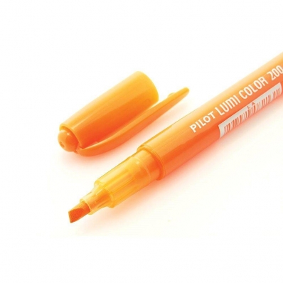 Caneta marca texto Lumi Color 200-SL - Laranja - Pilot