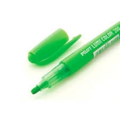 Caneta marca texto Lumi Color 200-SL - Verde - Pilot
