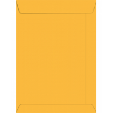 Envelope saco office A4 80g/m² 229x324mm amarelo ouro 10 un