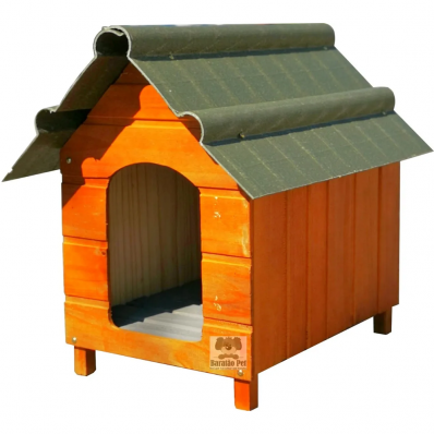 Casa para Cachorro com Teto Ecológico - Cerejeira 