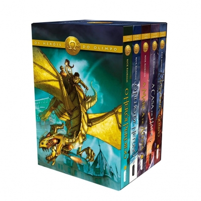 Os heróis do Olimpo - Box c/ 5 livros