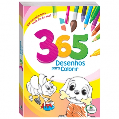 365 desenhos para Colorir - Amarelo