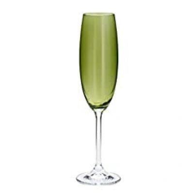 Jogo com 6 Taças Greenery Gastro para Champagne em Cristal 220ml