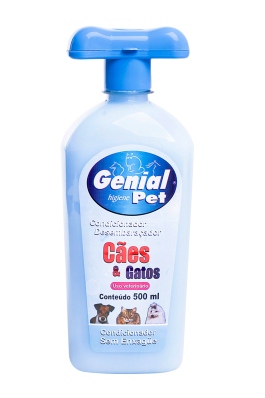 Condicionador Desembaraçador para Cães e Gatos - Genial Pet - 500ml