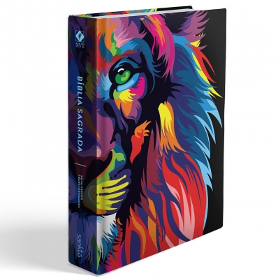 Bíblia NVT Soft Touch - Nova Versão Transformadora - Lion Color - Letra Grande