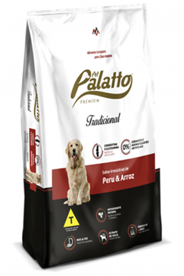 Pet Palatto Tradicional Premium - Peru e Arroz - Andrealan - 15kg / 1kg