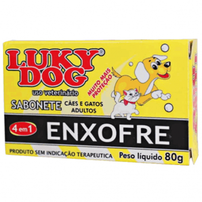 Luky Dog - Sabonete Enxofre - 80g