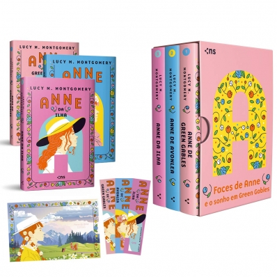 Box Faces de Anne e o sonho em Green Gables - Edição de Luxo com fitilho e pôster