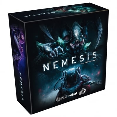 NEMESIS BOARDGAME + 4 SLEEVES 