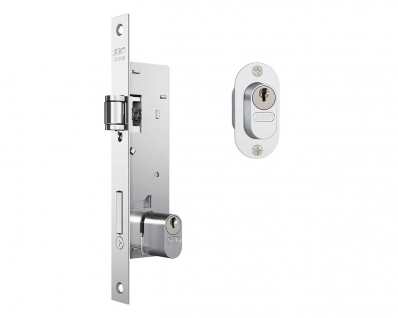 Fechadura Stam Pivotante Espelho Inox 22mm 601