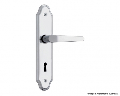 Fechadura Alav Stam Inox Int 813/03