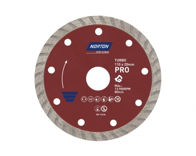 Disco Diam Norton Pro Turbo Blister