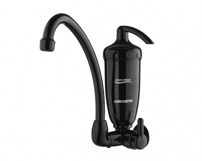 Torneira Filtro Agua L&C Bica Movel Black Acqua Bella