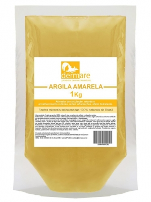 Argila Amarela Rejuvenescimento 1000g