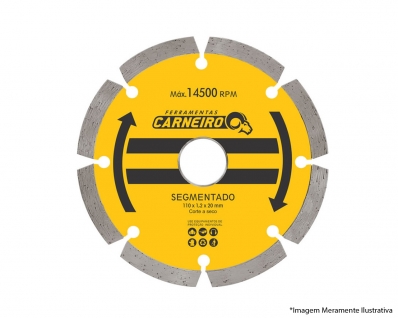 Disco Diam Carneiro Segm 110X20Mm Blister