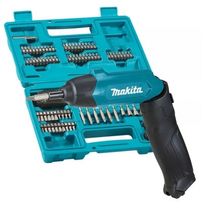 Parafusadeira Bateria 3,6v C/Maleta e 81 Acessorios DF001DW Makita