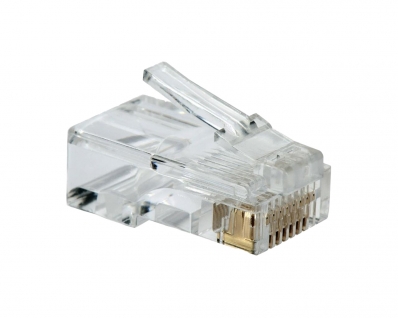 Conector De Rede Rj45 8x8 C/100pcs