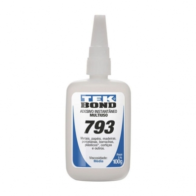 Colas Adesiva Instantânea Tek Bond 793 100G