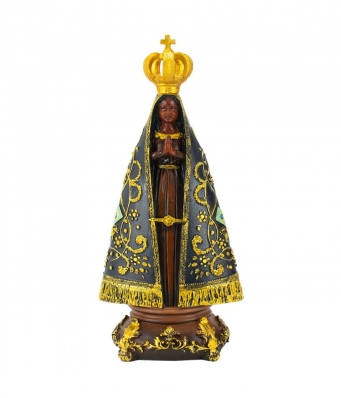 Nossa Senhora Aparecida Canta Ave Maria 33cm - Imagem 