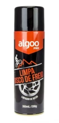 Limpa Disco De Freio Bicicleta Spray 300 Ml Algoo Pro