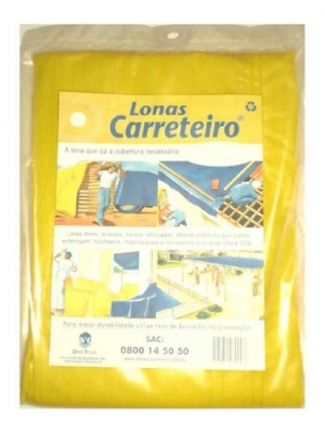Lona Carreteiro Itap Amarela 6x4m 7113730