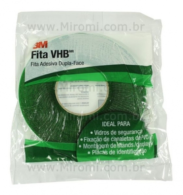 Fita Dupla Face 3m Vhb 19,0mmx20m 4910
