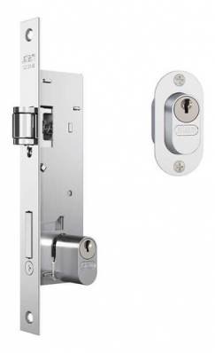 Fechadura Stam Pivotante Espelho Inox 22mm 601