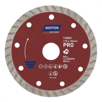 Disco Diam Norton Pro Turbo Blister