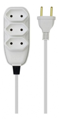 Extensao Ilumi Compacta Bip Br D 10m Par 17931 Blister