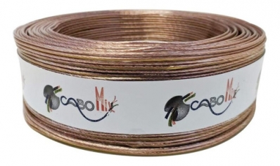 Fio Som Cristal 2x14-1,50 100m Alum Cobreado