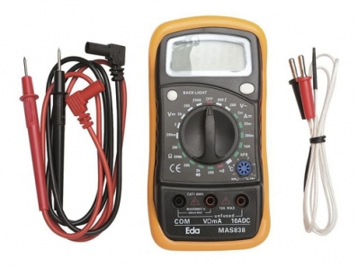 Multimetro Digital C/sensor De Temperatura Blister