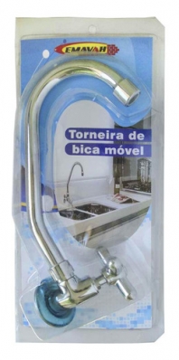 Torneira Bica Movel Parede Emavah 1168 C64 Blister