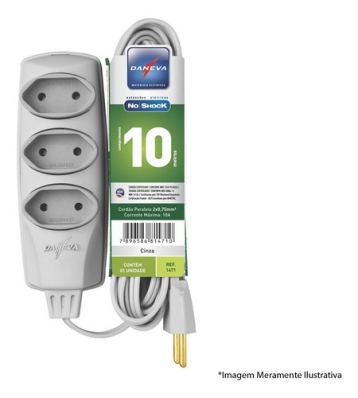 Extensao Daneva No Shock Pl 0,75mm 10m Cz 1471 Blister