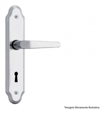 Fechadura Alav Stam Inox Int 813/03
