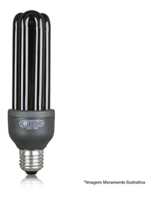 Lampada Luz Negra Compacta Foxlux 27w 127v