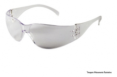 Oculos Protecao Leopardo Incolor