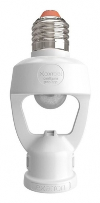 Sensor Presenca Fotocelula Bivolt E-27 X Control