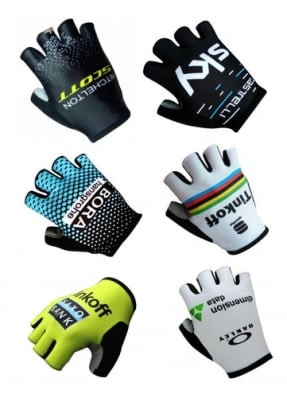 Luva De Ciclismo Mtb/estrada - Tinkoff -bora-sky-scott