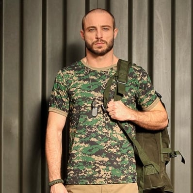 Camiseta Camuflada Marpat Combat Xgg - Brasil 