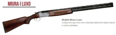 Espingarda Fogo Boito Miura I 12ga Cano 660mm - Mad Luxo