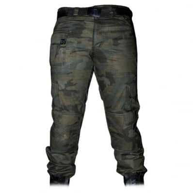 Calça Tatica Preta Lockdown Woodland N48 - Bravo 