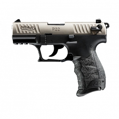 Pistola Walther P22 Nickel .22lr - Nickelado Fosco 