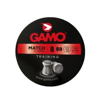 Chumbinho Gamo Match Classic Training 5,5mm Com 250 Unidades