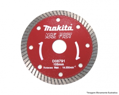 Disco Diam Makita Turbo Refrig Makfast D08791 Blister