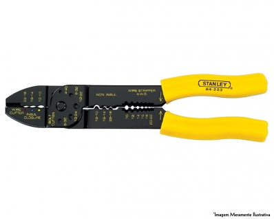 Alicate Eletricista 9.1/2" 228Mm Stanley 84223 Blister